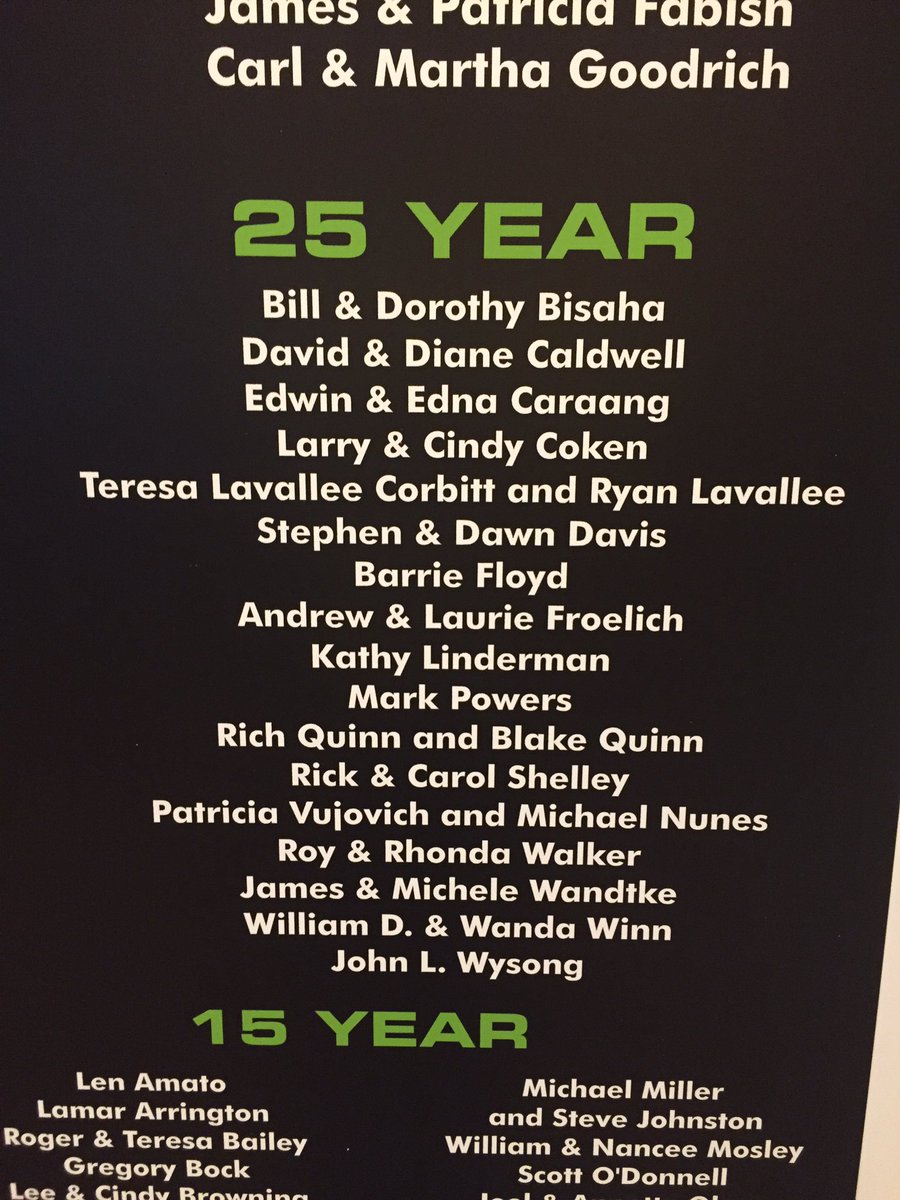 SERVPRO_EBW's tweet photo. 25 years and going strong! #SPConv16 https://t.co/6erBAnmGzt
