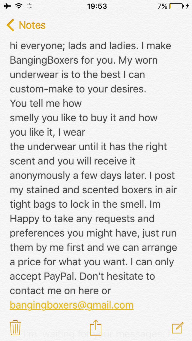 Banging_Boxers's tweet photo. . I'm  waiting for your messages. I 
look forward to preparing your 
boxers : P bangingboxers@gmail.com https://t.co/OSi1lt5GVc