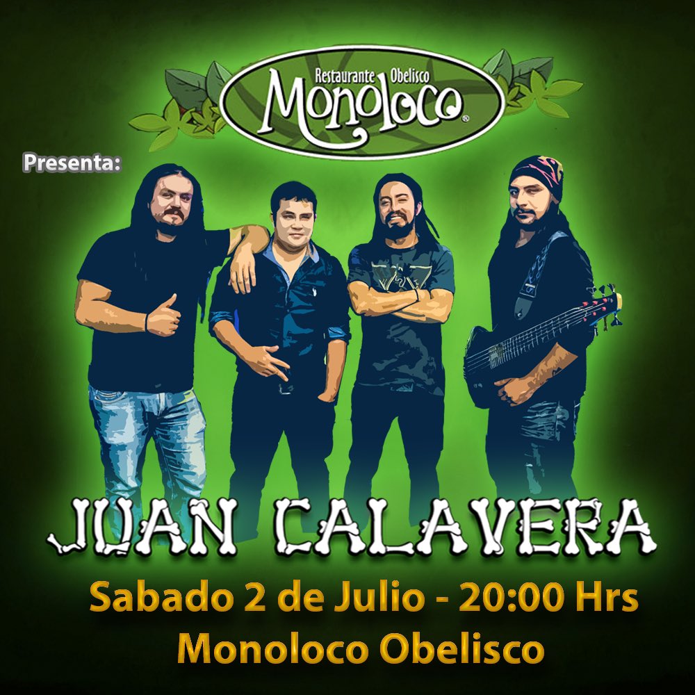Este sábado vamos con todos los poderes! <a href="/NachoMonoloco/">NachoMonoloco</a> 8PM vamos a sacudir los Huesos! Todos invitados invitados