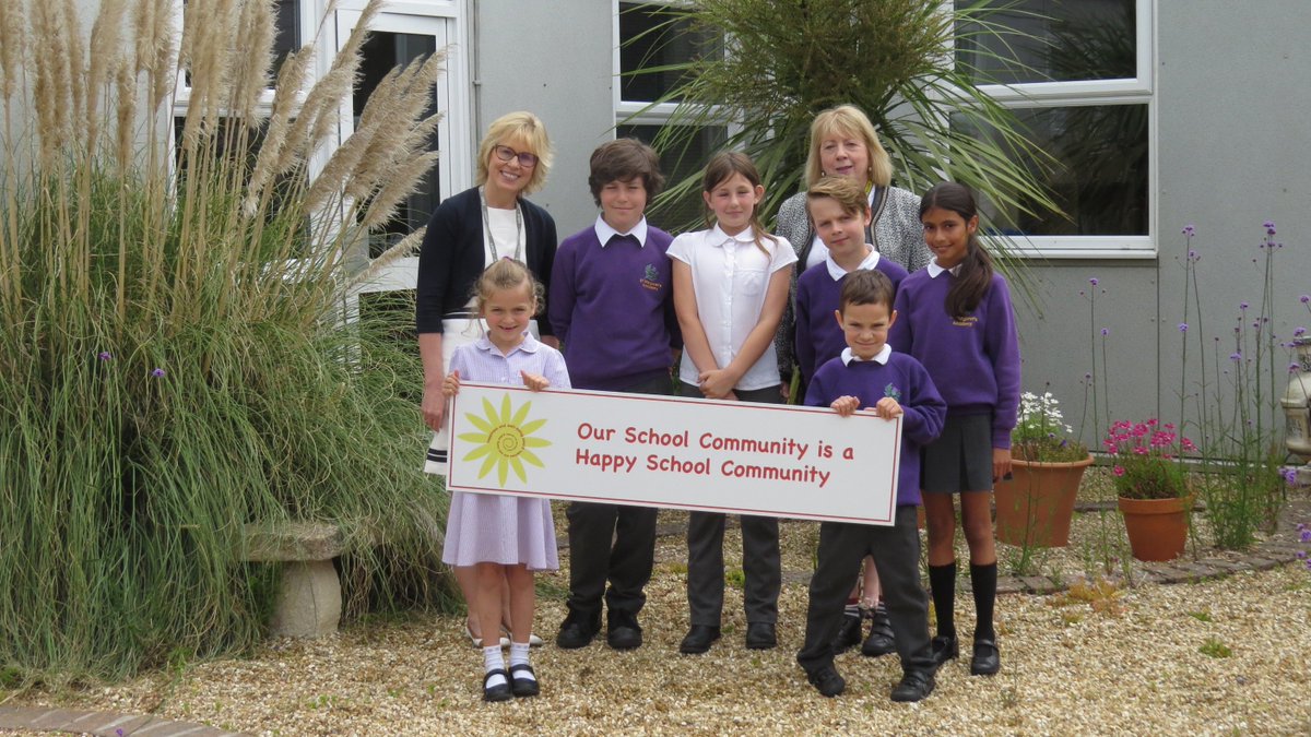 So proud of our children, families and staff  - first school in Torbay to achieve the Happiness &amp; Well-being Award.