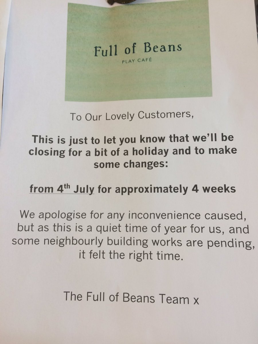 3 days to get your fix for a while! Soft play closes 3pm Sat and whole cafe closes 3pm Sun for parties. See you!