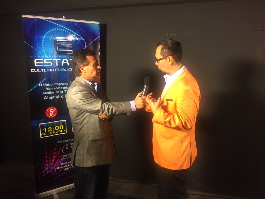 AlvaroCueva's tweet photo. En entrevista con #statustv https://t.co/kZZYlf5sYl