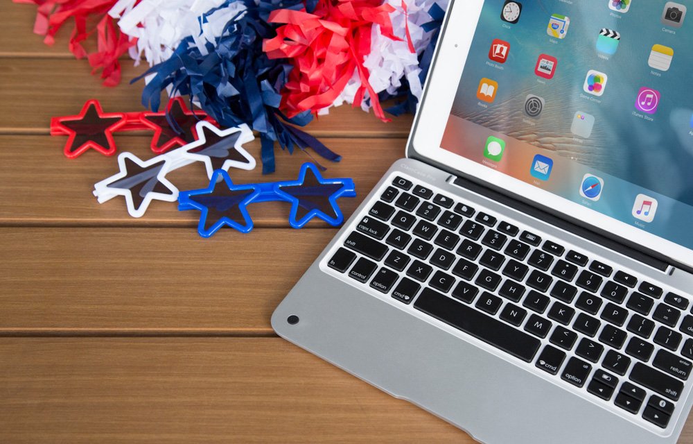 myIncipio's tweet photo. The 4th is almost here! Enjoy 15% off #ClamCase Pro Keyboards using code: HAPPY4TH https://t.co/AYK50rVJZA https://t.co/o1CgjmkKZZ