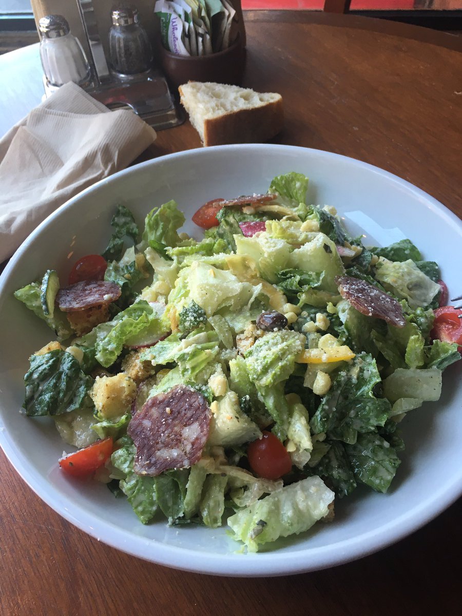 DanDodd4's tweet photo. New on menu at Chow on Church St, Chopped Salad. Delicious. https://t.co/Q0TTQwtJJh