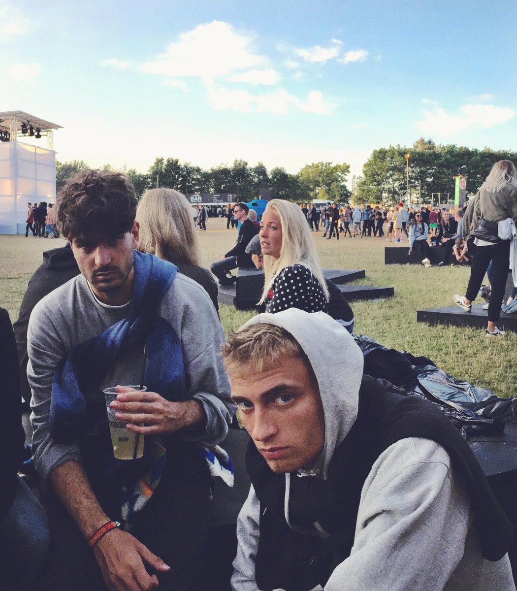 Kickin it at Roskilde Festival with Danish urban artist Armino. We've produced his upcomin single #rf16 #afrobeat