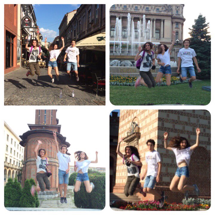 AnnaSerraTena's tweet photo. Tourism &amp; fun in Bucarest thanks to @JA_Europe @JASPAIN. @GrowinkCo is a #socialenterprise from @colemontse https://t.co/C9m4fkT6aE