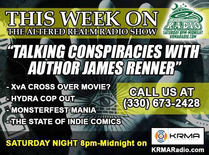 TheAlteredRealm's tweet photo. This week, we talk with Akron author @JamesRenner. Join us! https://t.co/09uZlRbKml