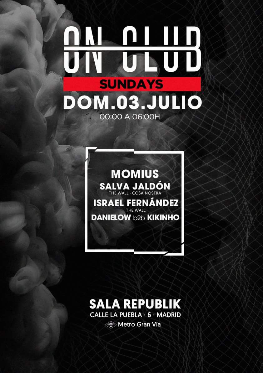 crewmusicmd's tweet photo. #Chapter034 @OnClub_Spain
Con @Momius_OnClub, S. Jaldón, I. Fernández, @danilowhouse y @KikinhoAgudo
@SalaRepublik https://t.co/SY7g5Ue2st