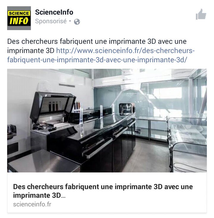 ChrisOtonicar's tweet image. Sur un air de #Printception...Une imprimante 3D à partir d&apos;une imprimante 3D 😲...
scienceinfo.fr/des-chercheurs…