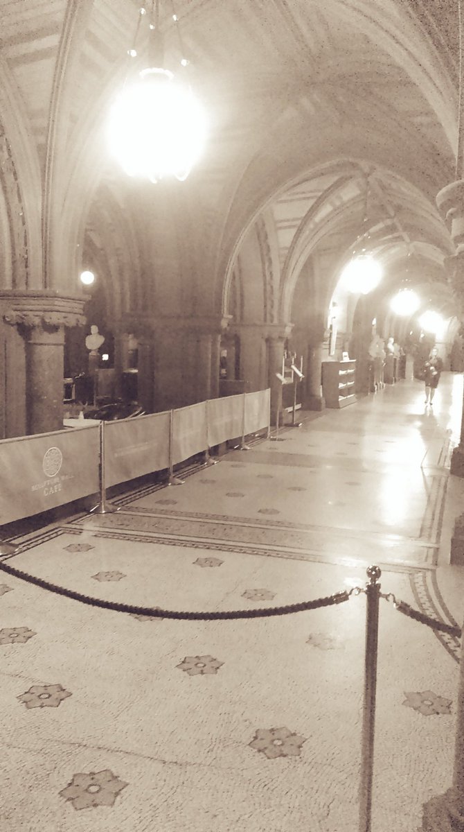 Great gothic atmosphere in Manchester Town Hall #RTSCrime