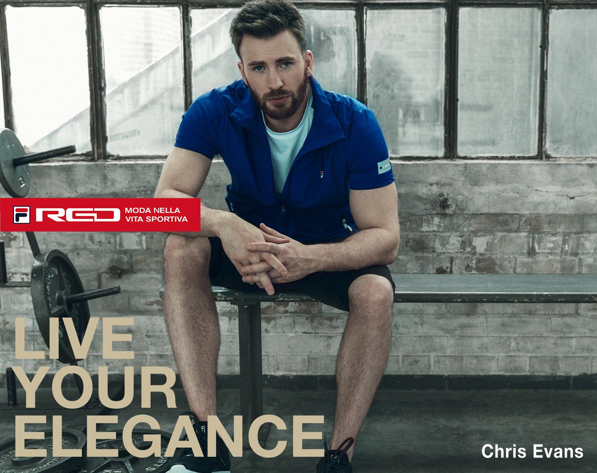 chrisevans_net's tweet photo. Chris for FILA Red Line Fall/Winter 2016 - https://t.co/naT2vxd2GC @ChrisEvans https://t.co/yNERqPtt8t
