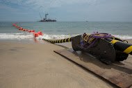 DavidGravesNG's tweet photo. A major milestone reached with @nationalgridus landing of the @sea2shore undersea cable https://t.co/uQLGwGAgKk https://t.co/di0N4Qkv0B