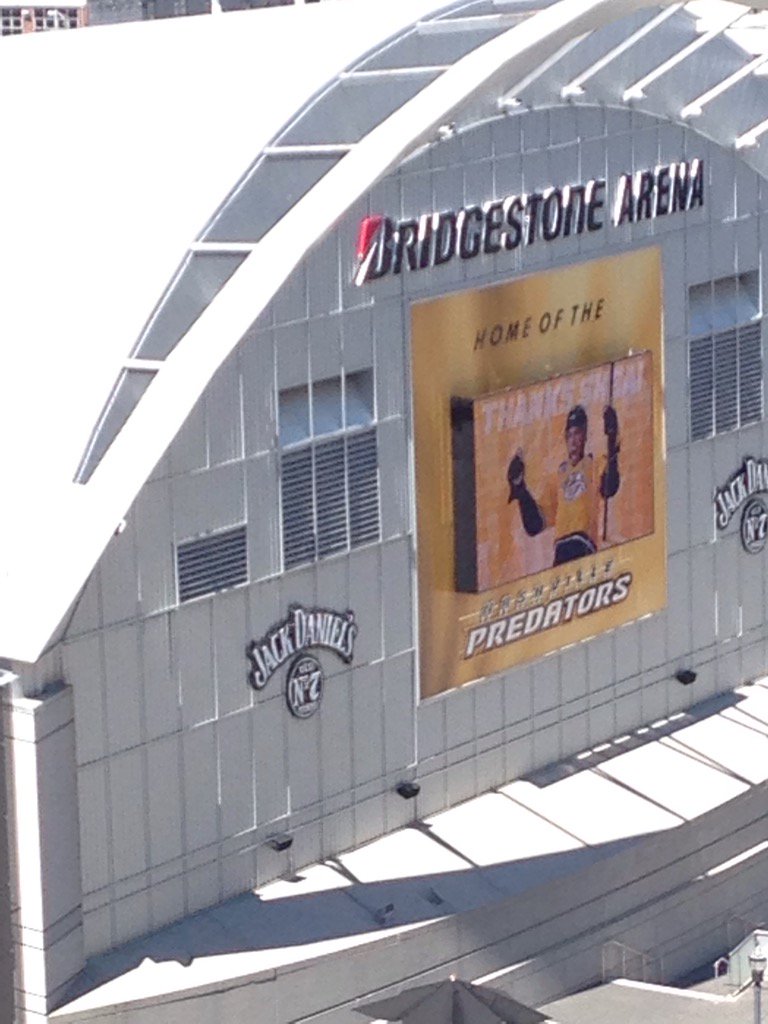 VolStar615's tweet photo. Because that's just how we are in Tennessee... #ThanksShea #Predators @Everything_TN @TeranJSports https://t.co/NaRuWxOAM0