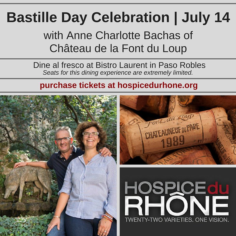 Hospice du Rhone (@hospicedurhone) on Twitter photo We've got your #BastilleDay plans set! Join us for one heck of a night <a href="/BistroLaurent/">Bistro Laurent</a> w/ Château de la Font du Loup We've got your #BastilleDay plans set! Join us for one heck of a night <a href="/BistroLaurent/">Bistro Laurent</a> w/ Château de la Font du Loup