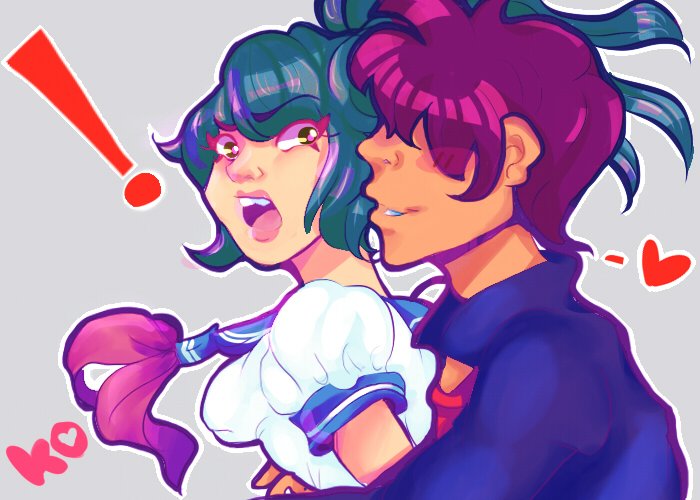 NihaoShampoo's tweet photo. Happy Birthday, @YandereDev I made fanart of a student falling for Yandere-Chan... I wish the best to you! https://t.co/IBD9nYDnQs
