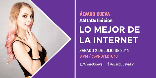 AlvaroCueva's tweet photo. En esta esquina #ChumelTorres y en esta otra #Yosstop ¿Quién será en youtuber más amado? #altadefinicion #Sab8pm https://t.co/t4pivN7XTd