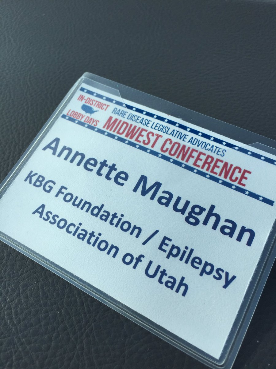 NettMon's tweet photo. Fantastic time @RareAdvocates Midwest Conference. Tomorrow only one of these titles remains. @EpilepsyUTAH @KBGFdn https://t.co/0mzsRypI0k