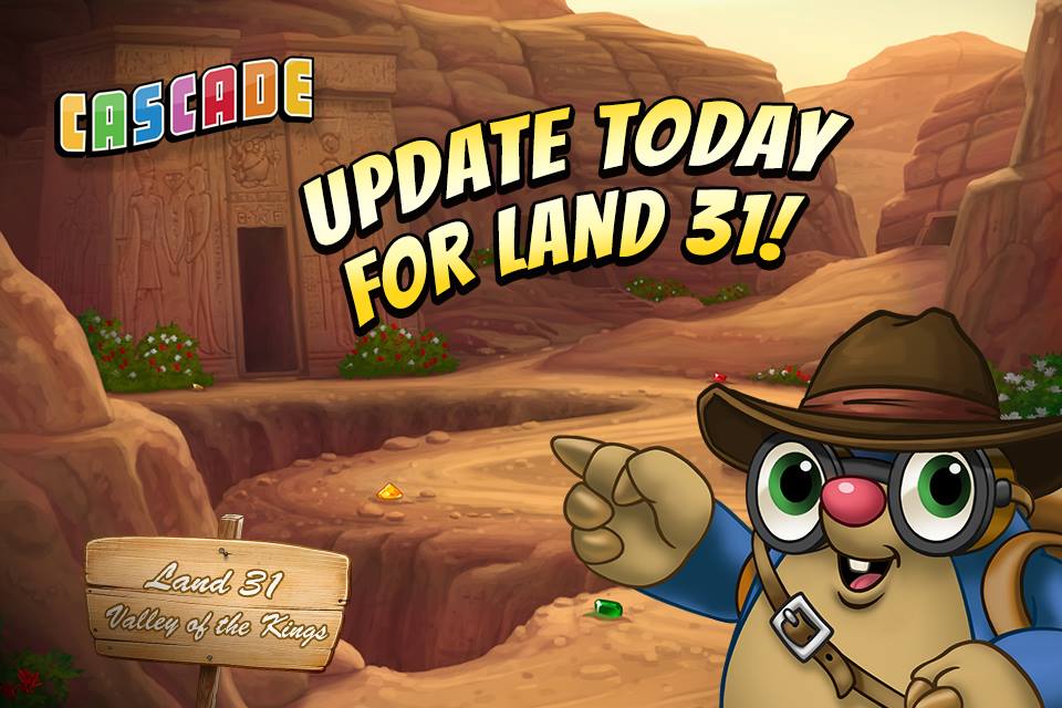 CascadeGame's tweet image. Update Cascade on iOS and Android today for all new levels! bigfi.sh/CascadeFB #game #app #free