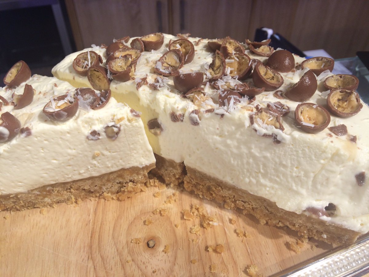 Vanilla cheesecake today