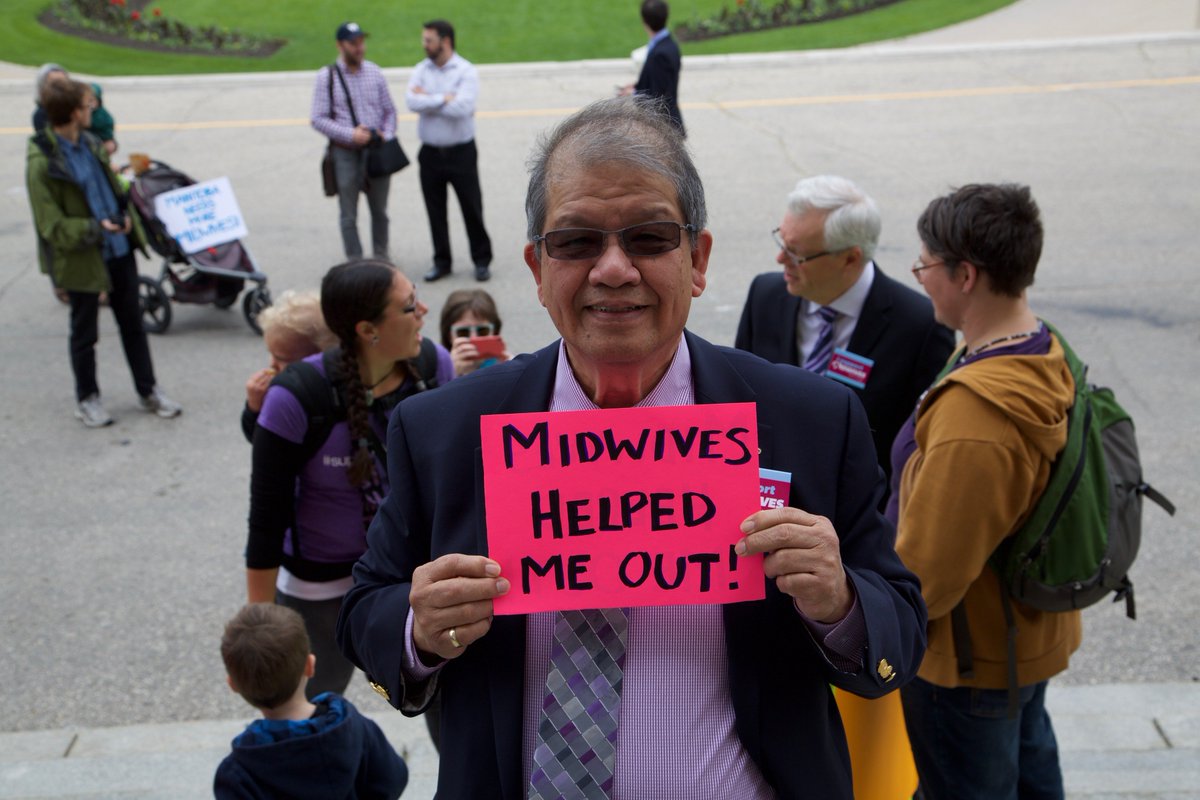 ndpcaucus's tweet photo. Proud to stand up to #supportMBmidwives today! We'll make sure voices of present & future midwives are heard #mbpoli https://t.co/MD3laUZCYC