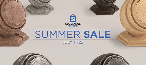 SubstanceTools's tweet photo. @Allegorithmic just annouced the Great Summer Sale at the #substancestore! Stay tuned! https://t.co/Lvxt2f7MW6 https://t.co/DifhXMC1mQ