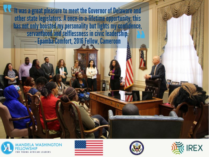 WashFellowship's tweet photo. Check out our Civic Leadership Institute Highlight, where @UDelaware Fellows met with leaders at the State House! https://t.co/zh0p9oBLcj