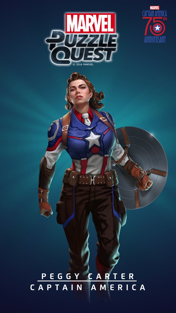 Marvel Puzzle Quest On Twitter Show Off The Strength Of Peggy Images, Photos, Reviews