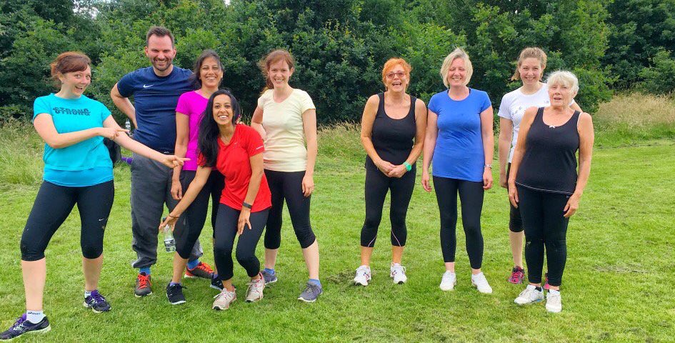 Great session in <a href="/ActiveKingston/">Active Kingston</a> with @saimah1980! #TurnUpToneUp 😀😄