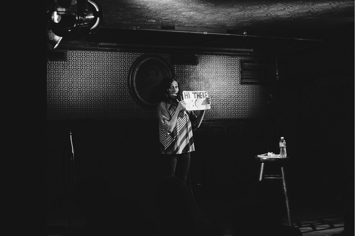 #tbt to this outtake from @aparnapkin's recording for "Just Putting It Out There" -- her debut album drops July 8!