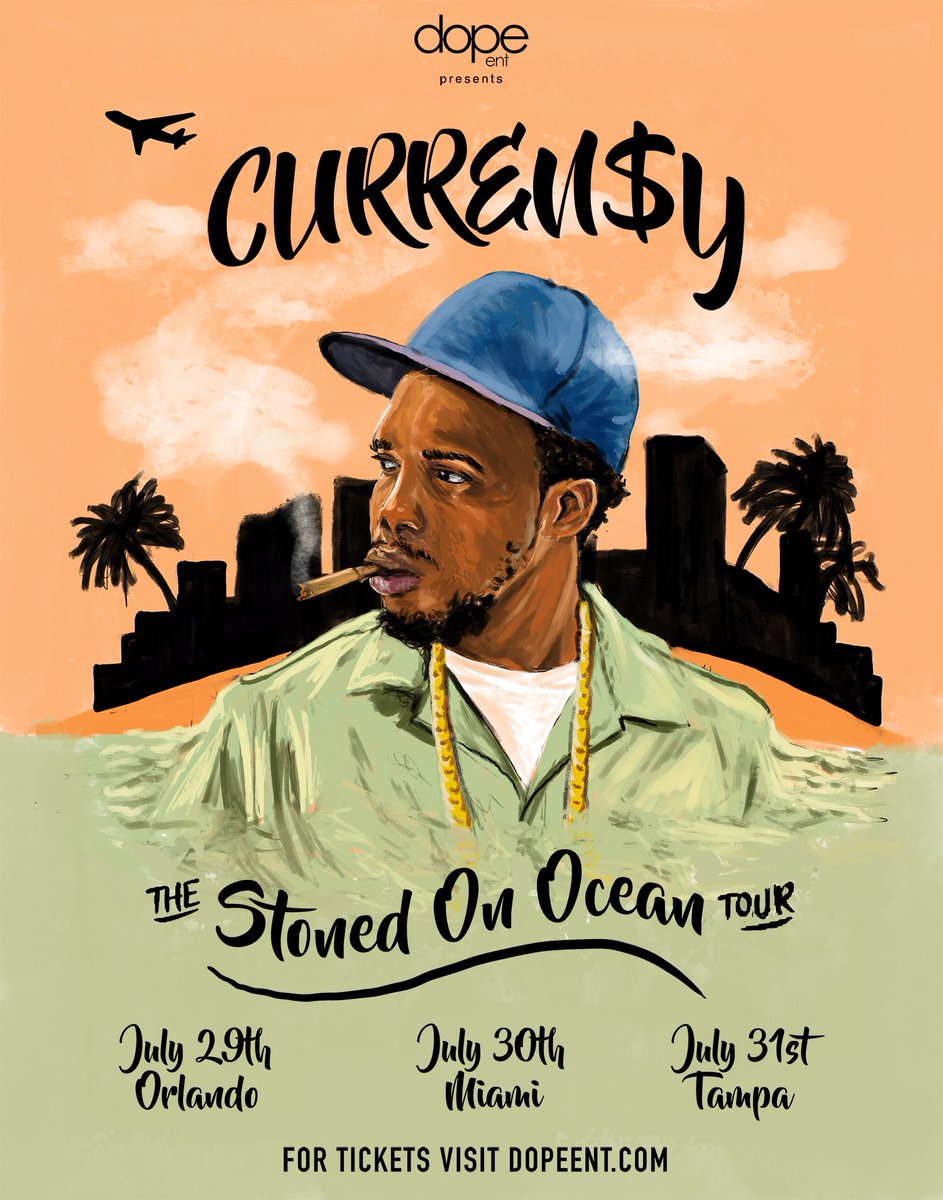 CurrenSy_Spitta's tweet image. We taking #StonedOnOcean to Florida for 3 shows. Win free tix before they go on sale! dopeent.com/announcing-cur…