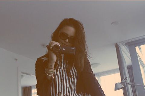 Taking a selfie with a camcorder is harder than you'd think