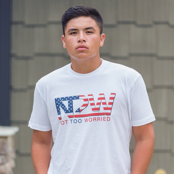 Not_Too_Worried's tweet photo. Don't miss your chance to get our American themed Home Shirt before it's too late! Order yours today!! 🇺🇸🇺🇸🇺🇸 #N2W https://t.co/o8sXWWVuk4