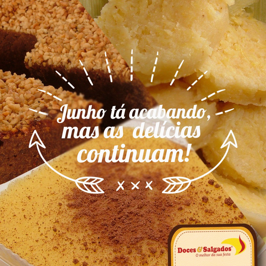 docesesalgados_'s tweet photo. O arraiá da Doces fez tanto sucesso nesse mês de Junho, que as delícias contin... https://t.co/SvceIyv0mm https://t.co/zSTBFLXZe8