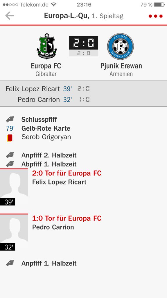 chbiermann's tweet photo. Diskussionsstoff bis zum Elfmeterschießen: die Sensation aus der Europa-League-Qualifikation #POLPOR https://t.co/sibJent3es