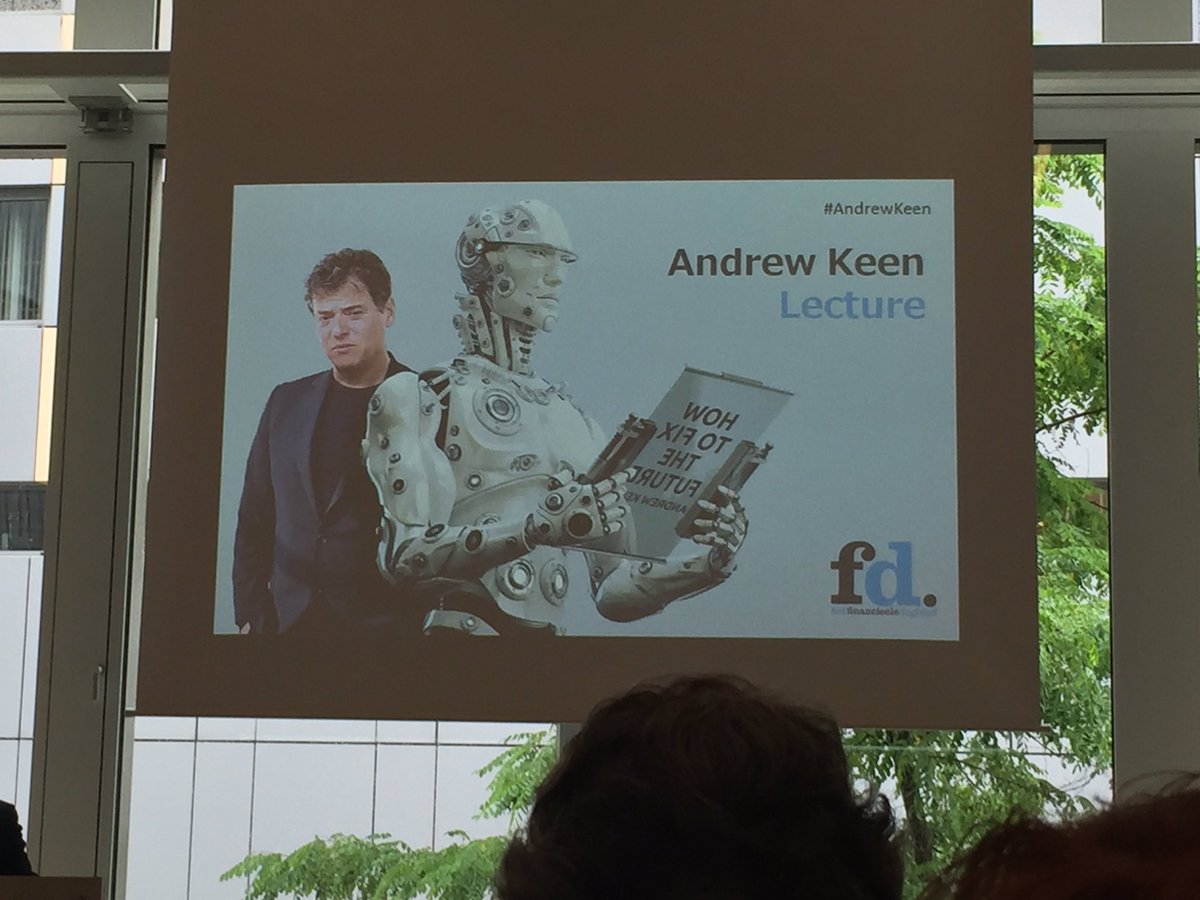 How to fix the future Will be his next book. Andrew Keen how to remain human in a digital age got a lot of traction
