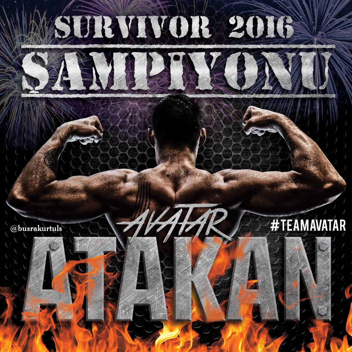 Duymayanlar için tekrar söylüyorum #Survivor 2016 ŞAMPİYONU AVATAR ATAKAN‼ Bu defa mutluluktan ağlıyoruz.😔😔