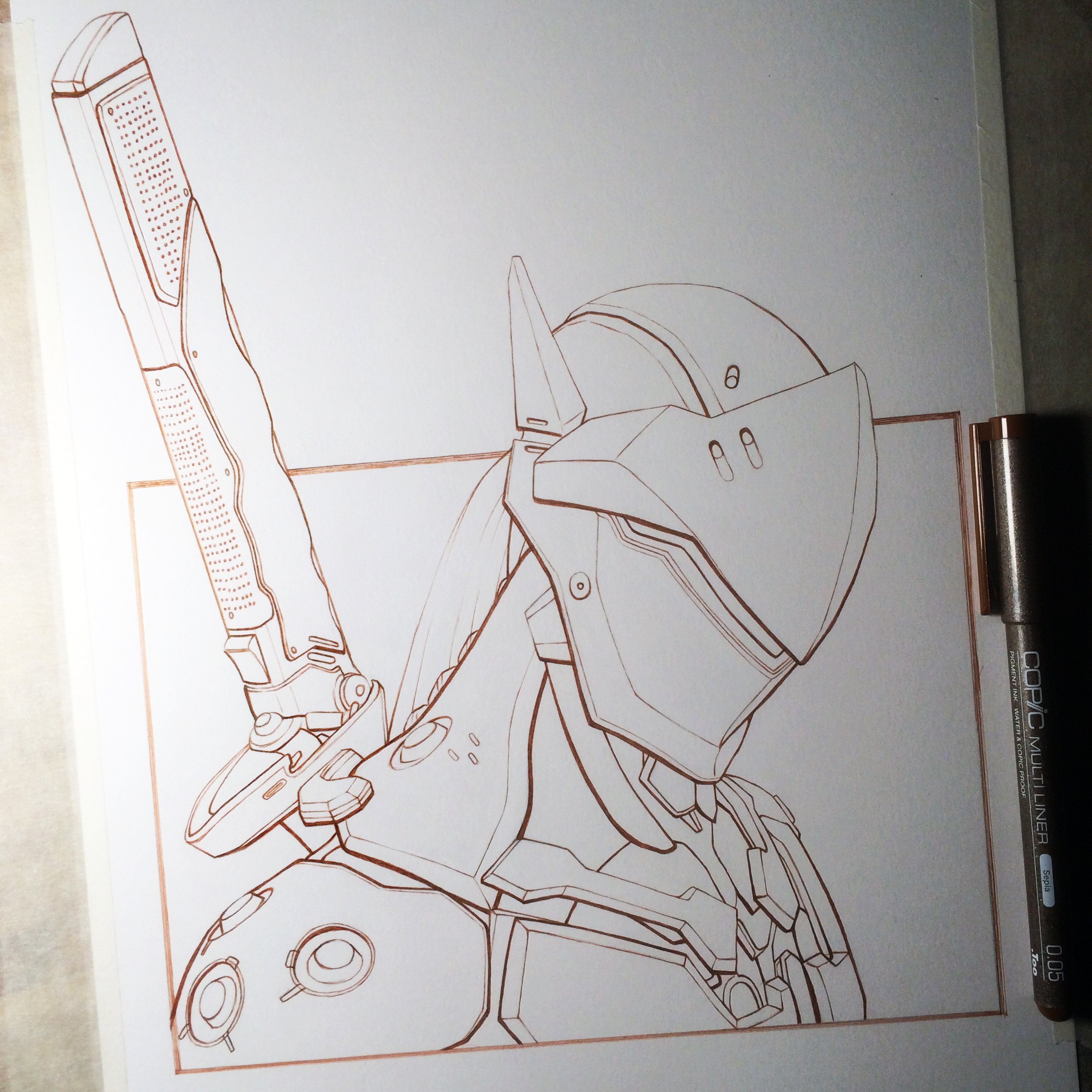Overwatch раскраска
