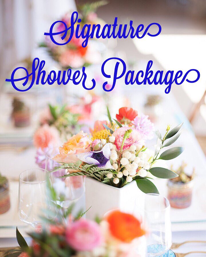 Plan your #babyshower or #bridalshower with Jewel Hospitality!