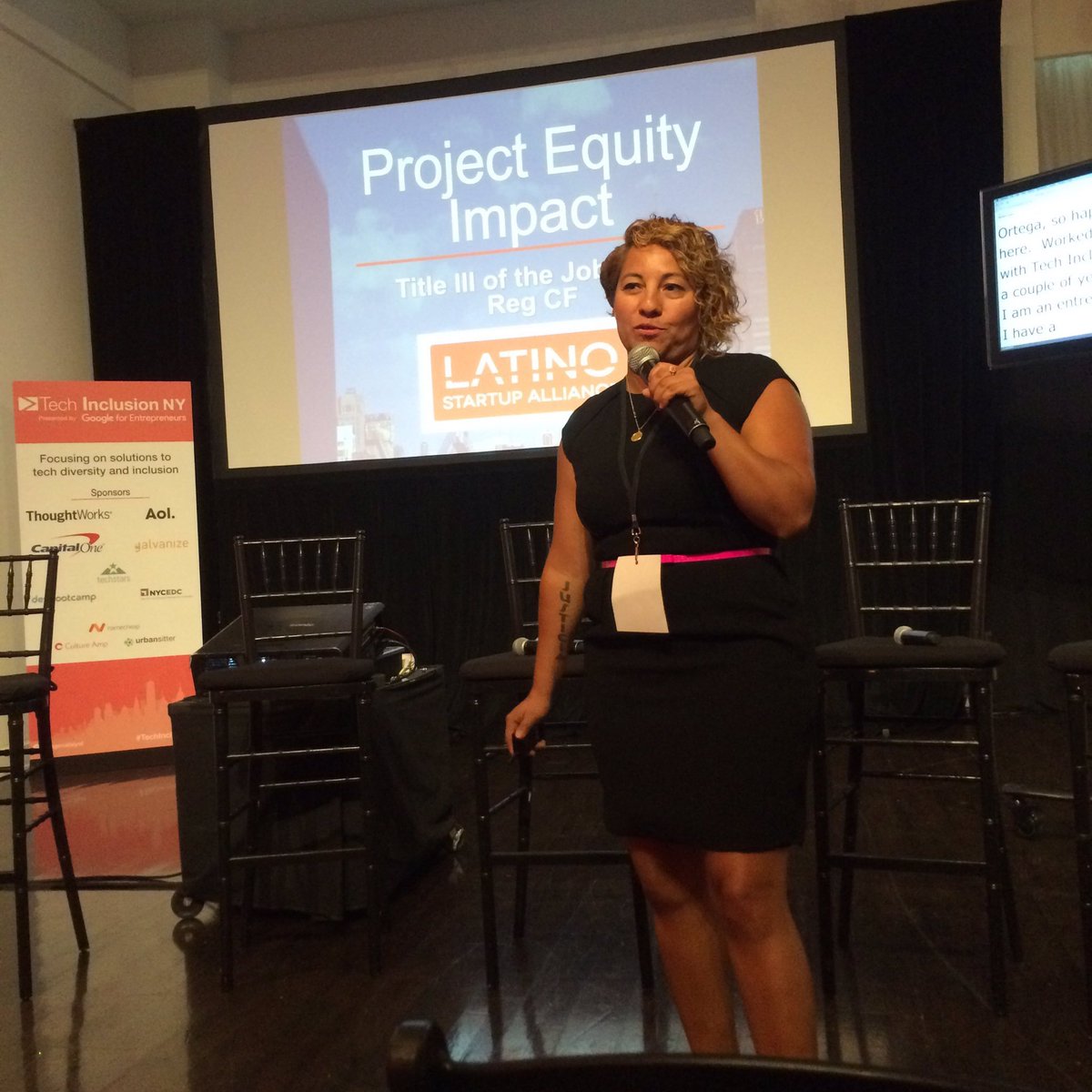 @Latino_Startups talks #projectequityimpact #regCF for diverse founders <a href="/joinrepublic/">Republic</a> <a href="/Shiza/">Shiza Shahid</a> <a href="/techinclusionco/">Tech Inclusion</a>