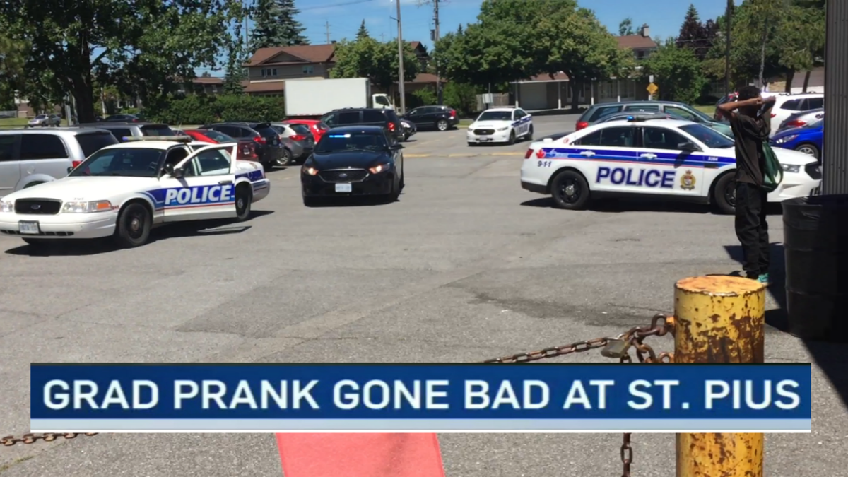 AhmedMoeee's tweet photo. CRICKET GRADUATION PRANK GONE WRONG!
Incase you missed out on the Grad prank at pius.
Link: https://t.co/bH2gEkVgty https://t.co/oqR84yGuHY