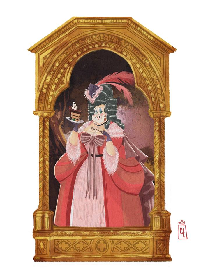 edwardiantaylor's tweet photo. #TheFatLady #GuardianofGryffindor commonroom #HarryPotter #CharacterDesign Challenge #HPCDC #JKRowling #illustration https://t.co/0hmvmVal2K