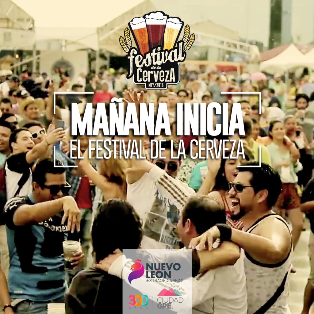 BeerFestMty's tweet photo. ¡YA SE ESTÁN ENFRIANDO LAS CERVEZAS Y CALENTANDO LOS CORAZONES PARA LA FIESTA , COMPRA YA TUS BOLETOS! https://t.co/ZUvlt7xsyP