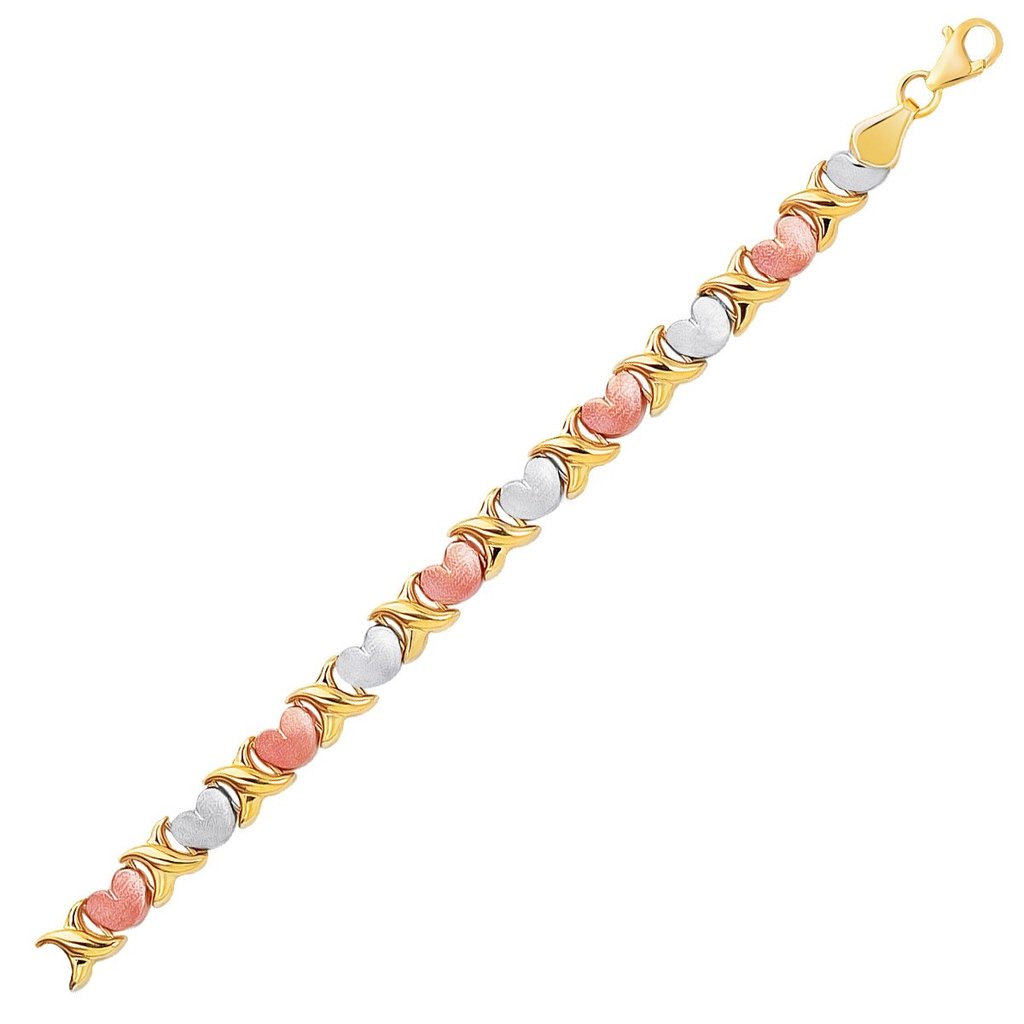 InVisions_'s tweet photo. 14K Tri-Color Gold Fancy Satin Heart Line #Bracelet

https://t.co/4BUv0C4xJS

#HeartLineBracelet #TriColorGold https://t.co/IhDFlxq6yc