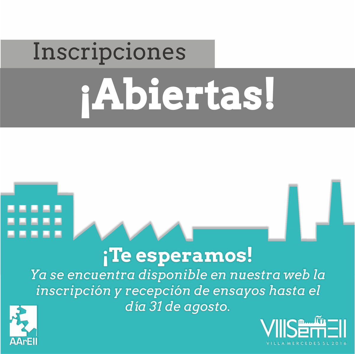 SemEII_'s tweet photo. Inscripciones y recepción de ensayos ABIERTAS! 

Redactá tu ensayo y participa. 

+INFO en https://t.co/TtvwiG7Aqi https://t.co/ZG6nxWJ3Sj