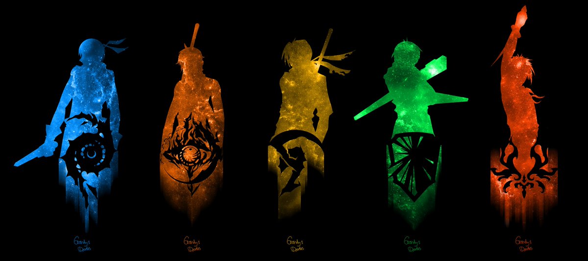 Gette52's tweet image. The complete set #GensuiFanWorks #Suikoden