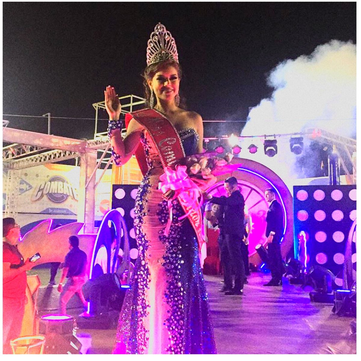 warrioryeslyb's tweet photo. 2 veces Miss Combate Ecuador😍😭 la mejor siempre✋💕 arrasando siempre 👑 https://t.co/Kyw723bLJB