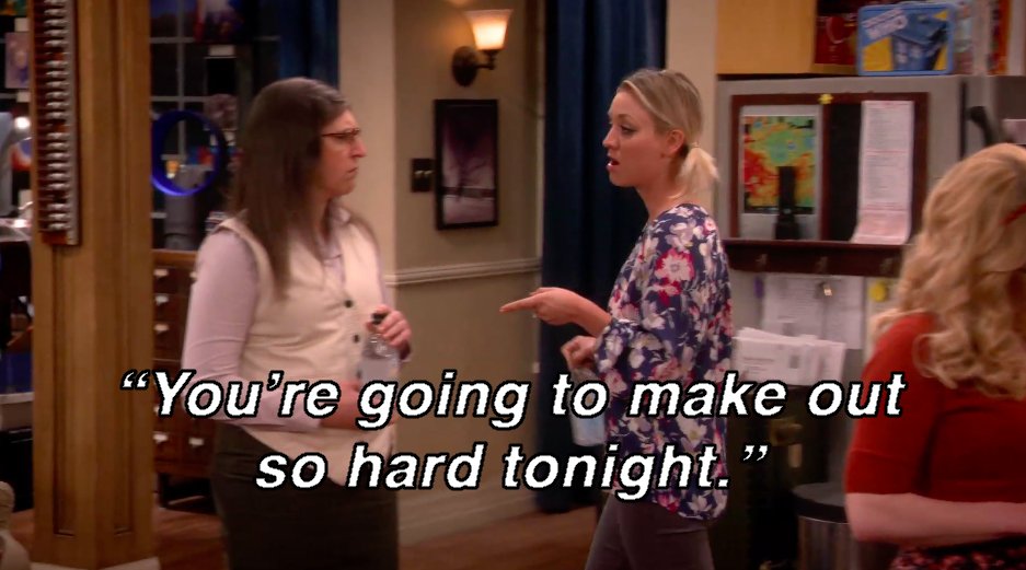 Nothing says romance like a contract. #BigBangTheory