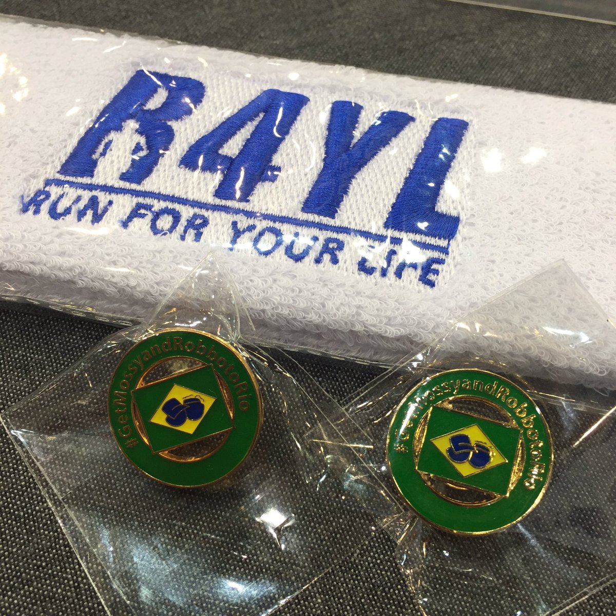 r4yl's tweet photo. @r4yl is proud to have received our @MossyandRobbo pins for #Rio2016 #GetMossy&RobboToRio More to come on this one https://t.co/DAoXJCpW48