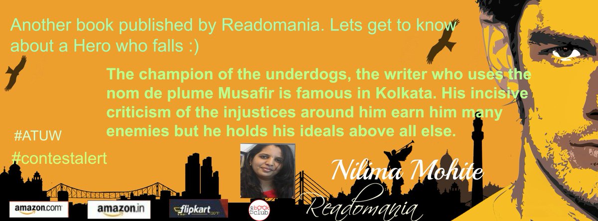 tbcblogtours's tweet photo. #ATUW #DRAMA #ROMANCE #KINDLEUNLIMITED @ShillongGal @IamReadomania #Spotlight @nilimakadam https://t.co/ZDgTkXfs9n https://t.co/3n2y7CX3F3