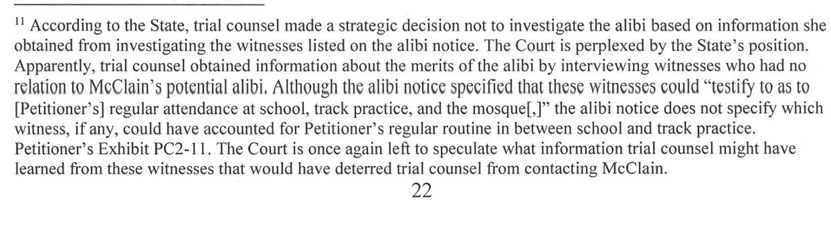 "The Court is perplexed by the State's position." Aren't we all. #FreeAdnan